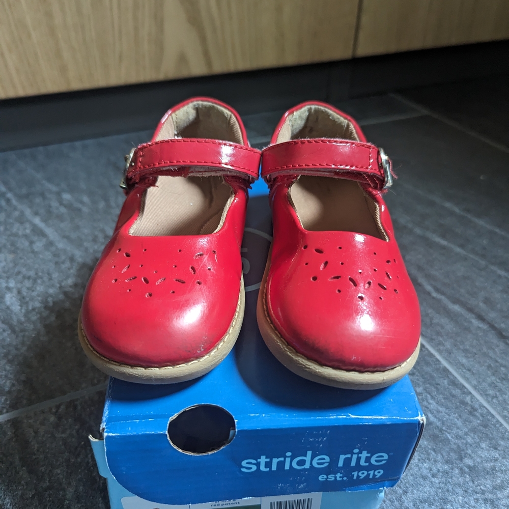 Stride Rite Red Dress Shoes with Comfort Fit